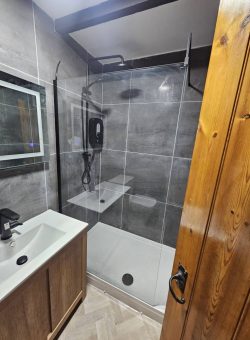 sink shower radiator bathroom installed by Northern Plumbing & Heating in Hull