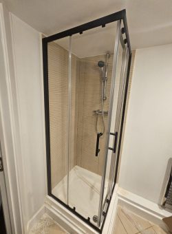 shower bathroom installed by Northern Plumbing & Heating in Bilton