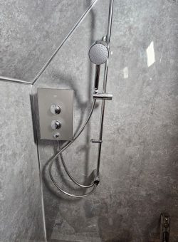 shower bathroom installed by Northern Plumbing & Heating in Hull