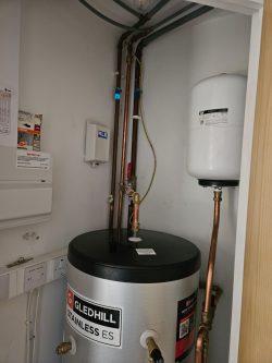 Boiler bathroom Northern Plumbing & Heating in Bilton