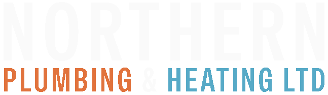 northern plumbing and heating ltd logo white